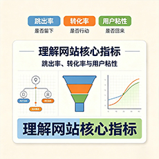 泾县建站-理解网站核心指标:跳出率、转化率与用户粘性